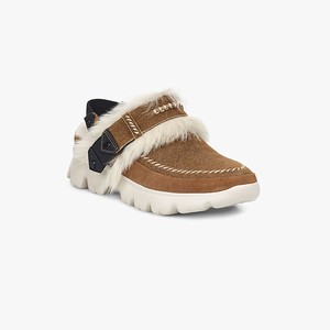 Ugg Fluff Punk Trainer Women Sneakers Brown (3098MOHJP)